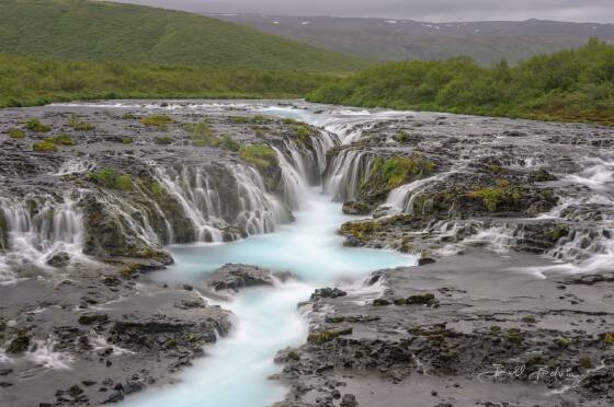 Bruarfoss 3 Bruarfoss, the Blue Waterfall, lies in the Golden Circle of Iceland