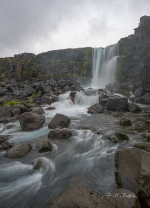 Oxararfoss 2 Oxararfoss aka Öxarárfoss in Pingvellir National Park, Iceland.