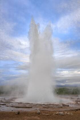 Strokkur 3 Strokkur in Geyser Hot Sprins, Iceland