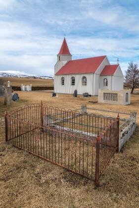 Glaumbaer Church 2 Glaumbaer Church in northwest Iceland.