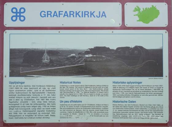 Grafarkirkja Information about Grafarkirkja turf church in Iceland.