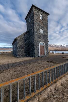 Thingeyrar Church 6 Thingeyrar Church in northwest Iceland.
