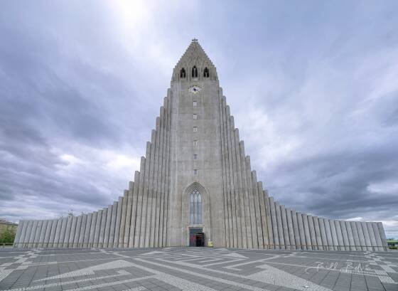 Church of Iceland 2 The Lutheran Church in Reykjavik, Iceland.