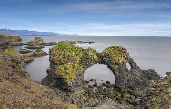 Gatklettur Basalt Sea Arch 2 Gatklettur Basalt Sea Arch on Snaefellsnes Peninsula , Iceland.