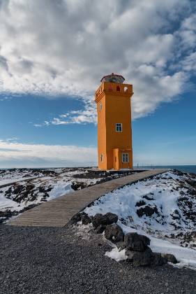 Svortuloft 1 Svortuloft Lighthouse on Sanefellsnes Peninsula, Iceland