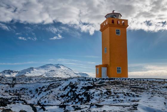Svortuloft 3 Svortuloft Lighthouse on Sanefellsnes Peninsula, Iceland