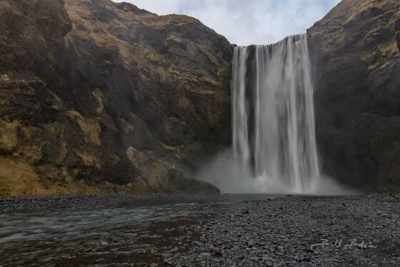 Skogafoss 2 Skogafoss in southern Iceland.