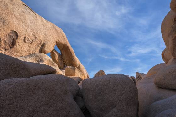 Arch Rock from NW 2 Arch Rock in Joshua Tree National Park
