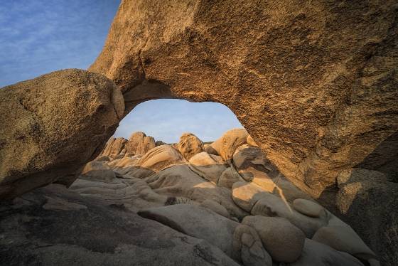 Arch Rock from the East 1 Arch Rock in Joshua Tree National Park
