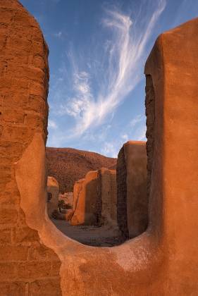 Ryan Ranch seen from west Ryan Ranch ruins in Joshua Tree National Park
