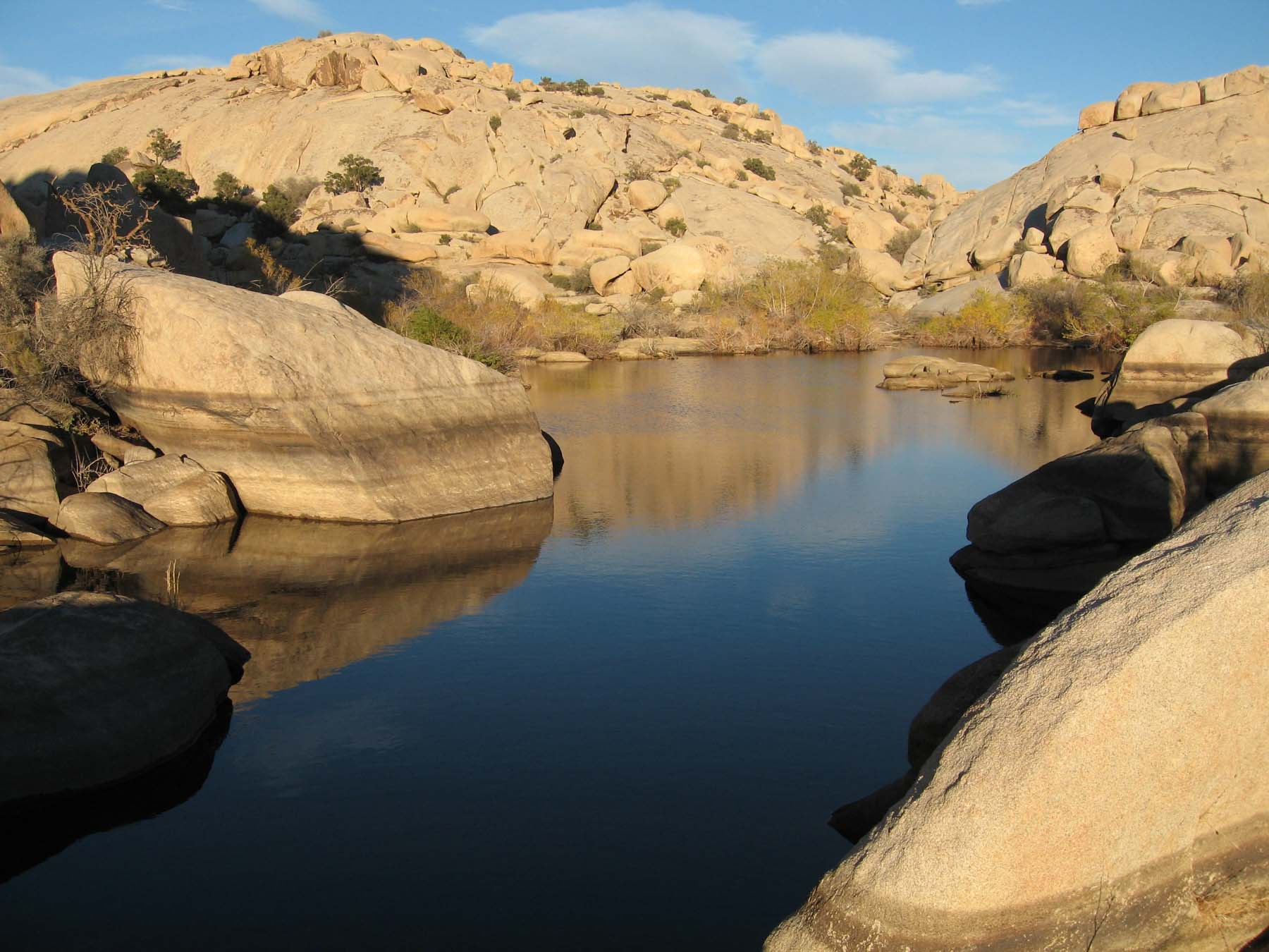 The Barker Dam in Joshua Tree National Park