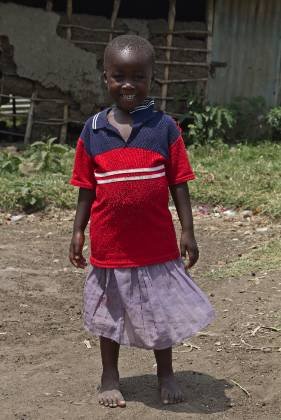 Mfangano Children 3 Abusaba child, seen on Mfangano Island in Kenya.