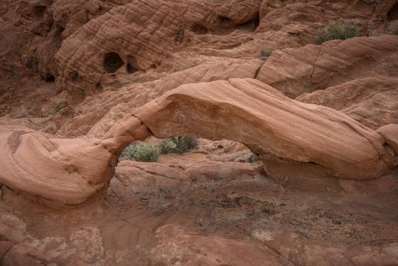 PV-28 Arch in Pinto Valley, Lake Mead NRA, near the Redstone Discovery Trail