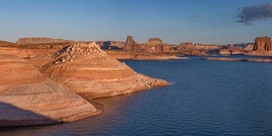 Dominguez Butte Camp 4 Lake Powell Shoreline and Padre Butte