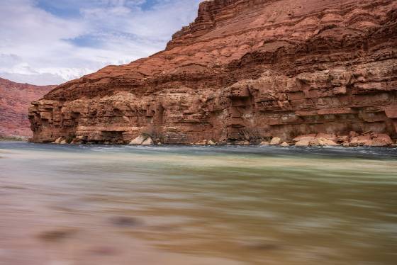 Colorado River 2 The Colorado River seen from the beach near the Lee's Ferry Campground