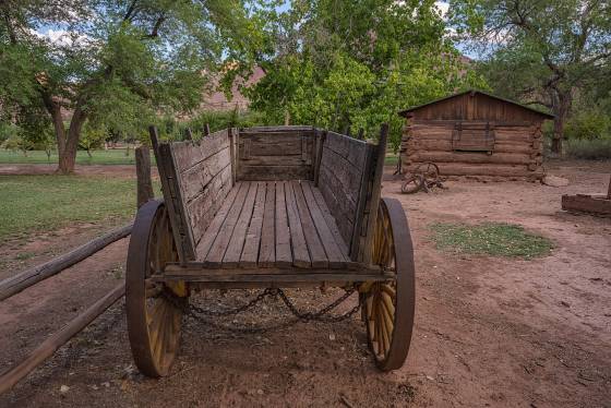 Wagon 2 Lonely Dell Ranch in Lees Ferry NRA, Arizona