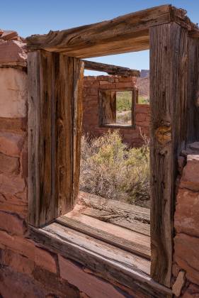 Cascading Windows Windows of the Fort in Lees Ferry, Arizona