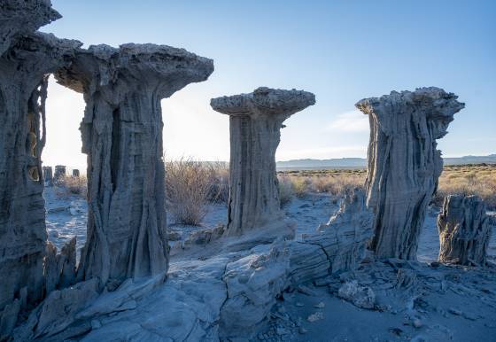 Sand Tufas West 2 The west group of Sand Tufas near Mono Lake, California