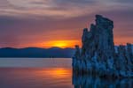 South Tufas and Mono Lake, California at Sunrise