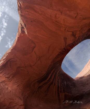 Hidden Arch 2 Hidden Arch in Monument Valley