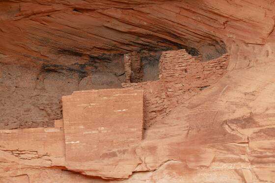 Square House Ruins Square House ruins in Mystery Valley, Arizona.