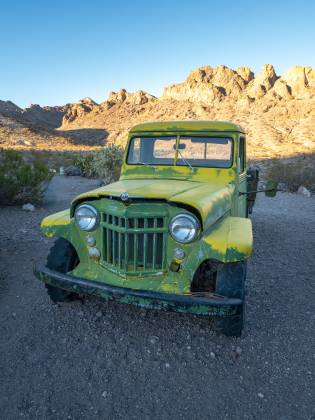 1950s Willys Pickup Truck 1950s Willys Pickup Truck seen in Nelson ghost town, Nevada.