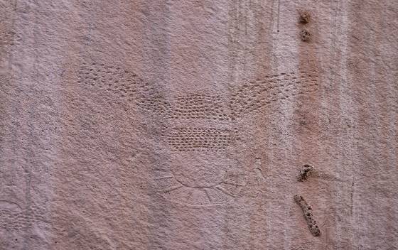 Fremont Petroglyphs 1 Fremont Pointillist Petroglyphs in Dinosaur National Monument