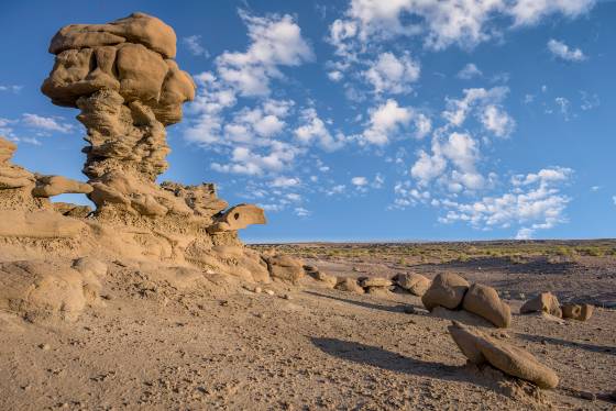 Fantasy Canyon Sunrise 4 Rock formation in Fantasy Canyon, Utah