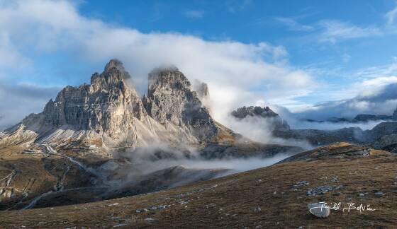 Cadini di Misurina 3 Cadini di Misurina st sunrise in the Dolomites, Italy.