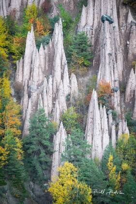 The Earth Pyramids Close Up The Earth Pyramids near Mittelberg, the Dolomites, Italy.