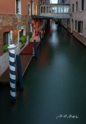 Canal Poles 1 Canal Poles (Pali di Casada) seen near Hotel Danieli