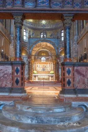 Basilica di San Marco Interior 5 Interior of Basilica di San Marco in Venice, Italy.