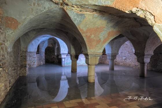 Chiesa di San Zaccaria Crypt No 3 The flooded crypt under Chiesa di San Zaccaria in Venice. The crypt dates back to the 10th century.