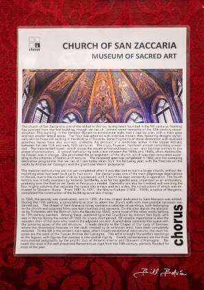 History of Chiesa di San Zaccaria History of Chiesa di San Zaccaria in Venice, Italy
