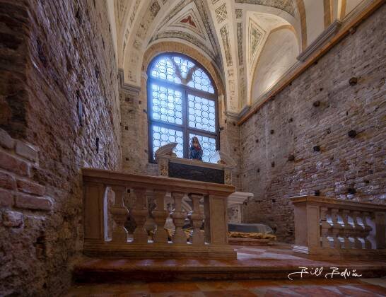 Mater gratiae No 2 Mary, Mother of Grace in Chiesa di San Zaccaria, Venice. Under resotoration.
