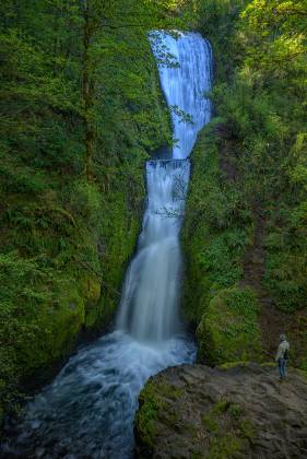 Bridal Veil Falls 3 Bridal Veil Falls in the Columbia River Basin, Oregon