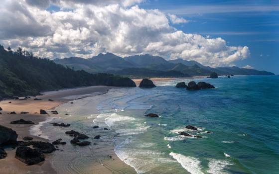 Ecola Point 2 Cannon Beach viewed from Ecola Point in Oregon