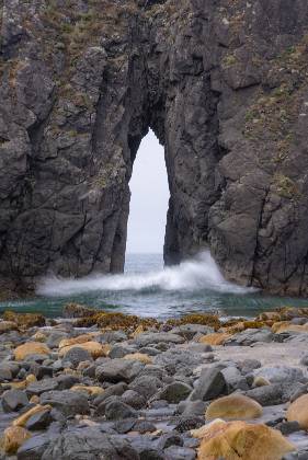Bullet Arch 2 Bullet Arch at Harris Beach on the Oregon Coast