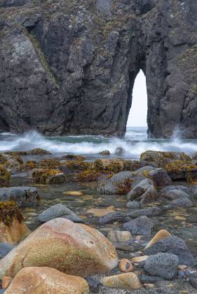 Harris Beach Bullet Arch No 1 Bullet Arch at Harris Beach on the Oregon Coast