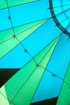 Ready 3 Balloons ready to take-off at the Page Balloon Regatta