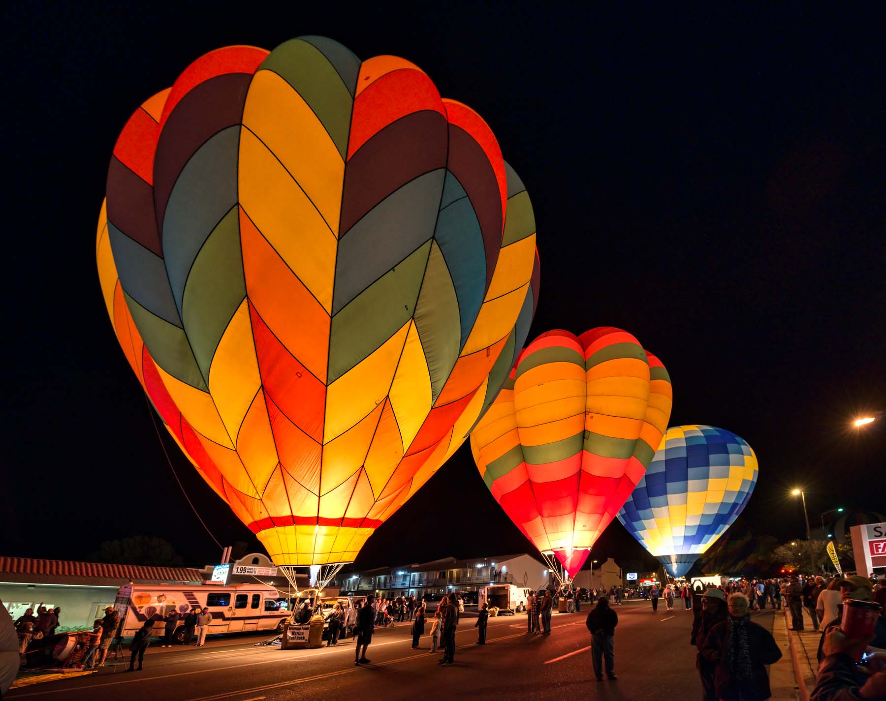 Balloon Glow at the Page Balloon Regatta