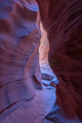 Canyon X Northwest 6 Northwest (best) slot of Canyon X in the Navajo Nation