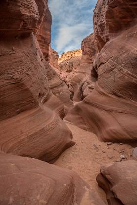 Owl Canyon 2 Owl Canyon, a wide slot canyon downstream of Mountain sheep canyon, in the Navajo Nation near Page, Arizona.