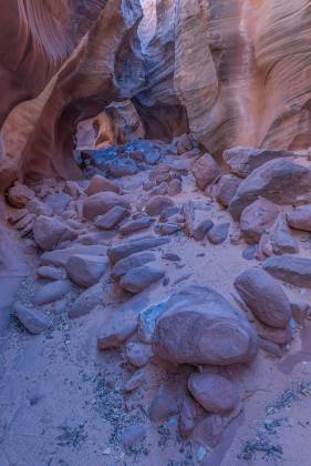 Rams Head Slot 2 Rams Head Canyon, upstream of Mountain Sheep Canyon in the Navajo Nation.