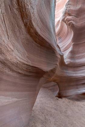 Arch near Entrance Arch near the entrance of Rattlesnake Slot Canyon in the Navajo Nation.