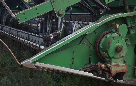 Combine 1 Combine part seen at the Round Barn off HIghway 23 in the Palouse
