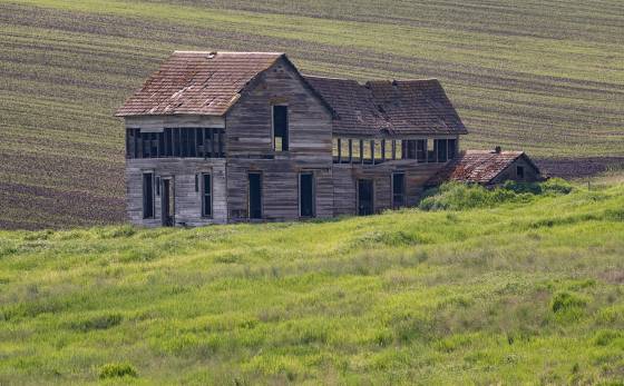 Crow Road Abandoned home 1 Abandoned house on Crow Rd in the Palouse