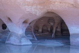 Nearby Windows 5 Tafoni along the Paria River in the Grand Staircase Escalante NM