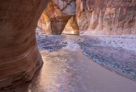 Slide Rock Arch 3 Slide Rock Arch along the Paria River in Utah