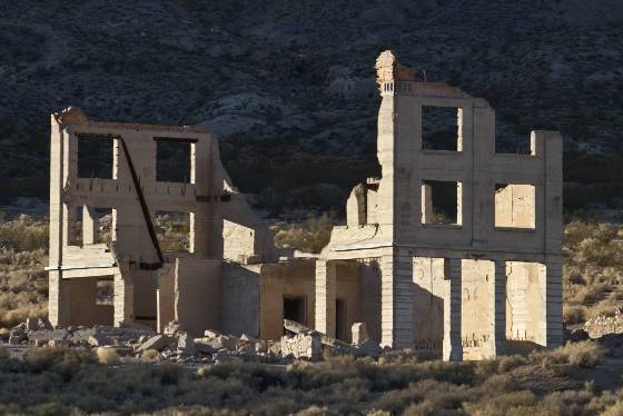 Cook Bank 3 Cook Bank in Rhyolite ghost town, Nevada